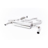 Scarico cat-back Milltek Hyundai i30 N 2.0 T-GDI 250 CV 2019-2021 con DPF - con bypass DPF - non risonante - uscite Dual Jet-115