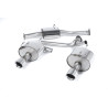 Cat-Back Milltek Honda S2000 AP1 Ph.1 2.0 VTEC 1999-2003 - Resonated - Dual Oval Polished Tips