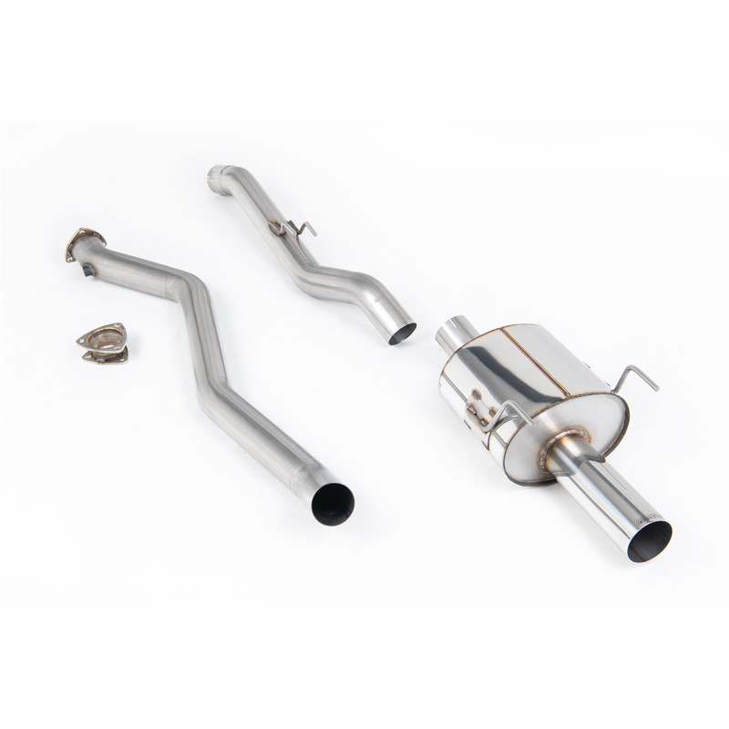 Cat-Back Milltek Honda Integra DC5 Type-R 2001-2006 - Non-Resonated - Single Polished Outlets