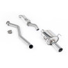 Escape cat-back Milltek Honda Integra DC5 Type-R 2001-2006 - resonado - colas Simple pulidas