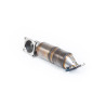 Downpipe Milltek Honda Civic FL5 Type R 2022-2025 - (Turboauslass gegossen) mit HJS Twin Kat Hi-Flow 200 CPSI
