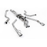 Cat-back Milltek Ford Ranger Raptor MK4 3.0 V6 Twin Turbo 2023-2025 - risonato - senza silenziatore posteriore - uscite doppie G