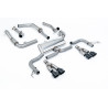 Escape cat-back Milltek Honda Civic FK2 Type R 2015-2017 - Homologado ECE - Con silenciador primario - colas de escape Quad GT10
