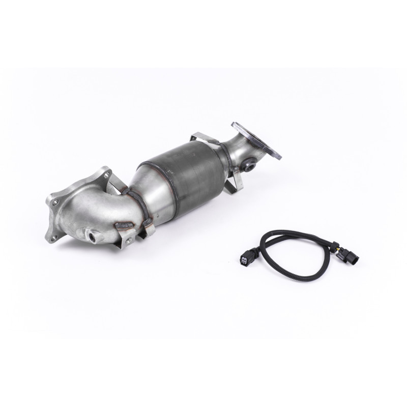Downpipe Milltek Honda Civic FK2 Type R 2015-2017 - (salida turbo moldeada) con catalizador HJS Hi-Flow 200 CPSI