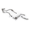 Full Race Exhaust System Milltek Honda Civic FN2 - with Manifold and Hi-Flow Race Cat 100 CPSI - For OEM Outlet