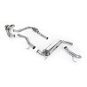 Full Race Exhaust System Milltek Honda Civic FN2 - with Manifold and Hi-Flow Race Cat 100 CPSI - "Downturn" Outlet