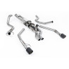 Catback Milltek Ford Ranger Raptor MK4 3.0 V6 Twin Turbo 2023-2025 - resonado - Sin silenciador TR - salidas Dual Jet 115 Pulida