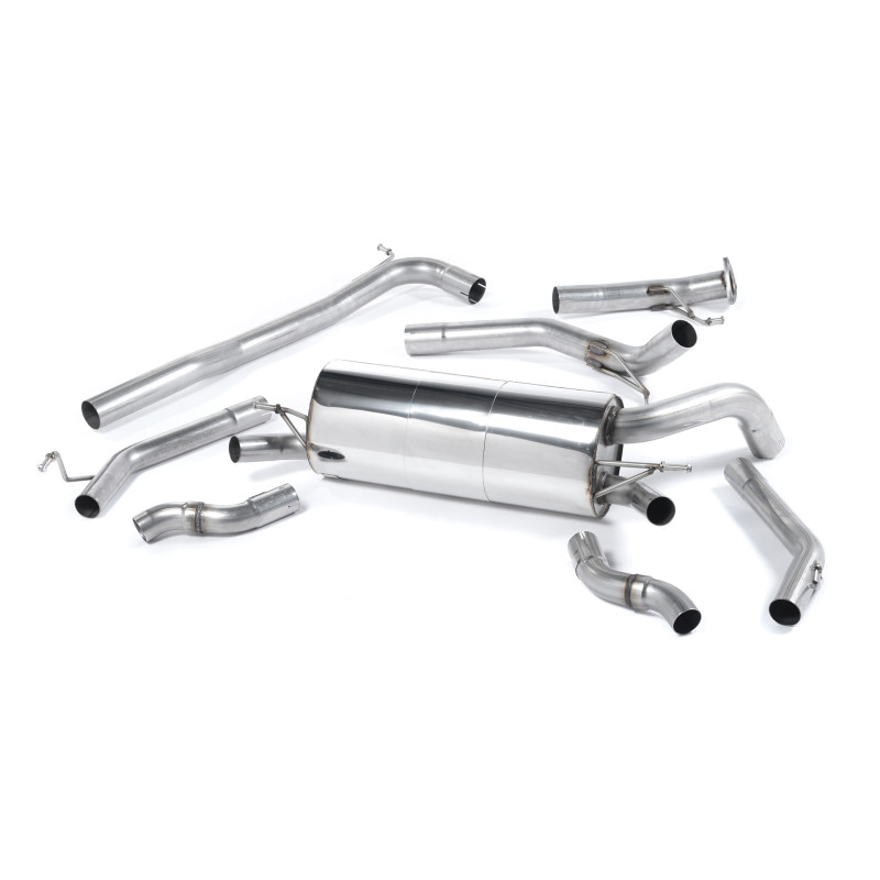 Catback Milltek Honda Civic FN2 Type R 2.0 i-VTEC 2007-2012 - non résonné - sorties OEM