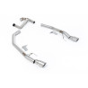 Axle-back Milltek Ford Ranger MK4 2.0 TDCI Bi-Turbo 205hp 2022-2025 - non-resonated - Twin GT90 Titanium outlets