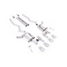 Catback Milltek Ford Mustang MK7 GT 5.0 V8 2024-2025 - Avec H pipe et valves actives - sorties Quand GT100 Titane