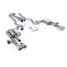 Cat-Back-Anlage Milltek Ford Mustang MK7 2.3 EcoBoost 2024-2025 - Ohne Vorschalldämpfer - Quad-Endrohre GT100 poliert