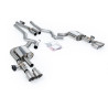 Catback Milltek Ford Mustang MK7 2.3 EcoBoost 2024-2025 - Sans silencieux primaire - sorties Quad GT100 Titane