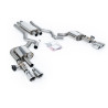 Catback Milltek Ford Mustang MK7 2.3 EcoBoost 2024-2025 - Avec silencieux primaire - sorties Quad GT100 Polies