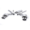 Catback Milltek Ford Mustang MK6 2.3 EcoBoost 2015-2018 - Avec silencieux primaire - sorties Quad GT90 Titane
