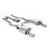 Scarico cat-back Milltek Ford Mustang MK6 2015-2018, Mustang MK7 2024-2025 - Senza silenziatore primario - terminali Dual GT100 