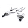 Cat-Back Milltek Ford Mustang MK6 2015-2018, Mustang MK7 2024-2025 - Without Primary Muffler - Dual GT100 Black Cerakote
