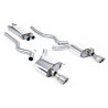 Escape cat-back Milltek Ford Mustang MK6, Mustang MK7 - Homologado ECE - Con silenciador primario - salidas Dual GT100 Titanio