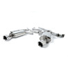 Catback Milltek Ford Mondeo MK2 ST220 3.0 V6 220ch 2002-2007 - Sans silencieux primaire - sorties Dual GT100 Polies