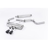 Catback Milltek Ford Focus MK3 ST 2012-2018 - ECE - avec primaire, résonné + silencieux AR - sorties Dual GT100 Noir - 5 Portes