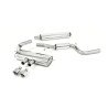 Cat-back Milltek Ford Focus MK3 ST - ECE - with primary, resonated + rear muffler - Dual GT100 Polished Tips - 5 Doors