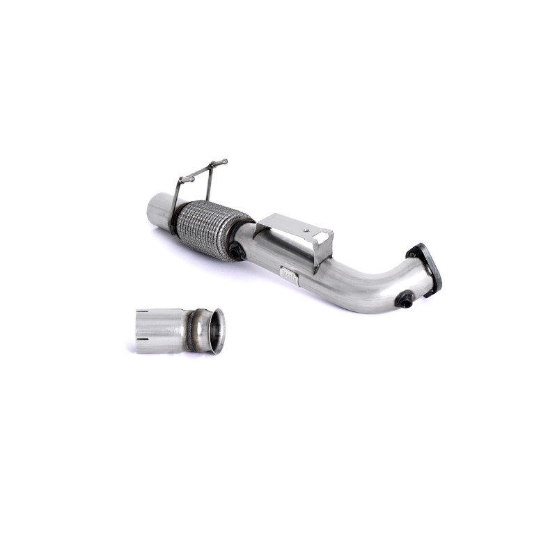 Turbo Downpipe Milltek Ford Focus MK3 RS 2.3 EcoBoost 350hp 2016-2018 - Decat - for OEM line