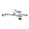 Catback Race 76 Milltek Ford Focus MK2 ST 2.5T 225ch 2005-2010 - résonné et sans silencieux AR - sorties Dual GT100 Polies