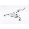 Catback Milltek Ford Focus MK2 ST 2.5T 225ch 2005-2010 - résonné - sorties Dual Jet-100 Polies