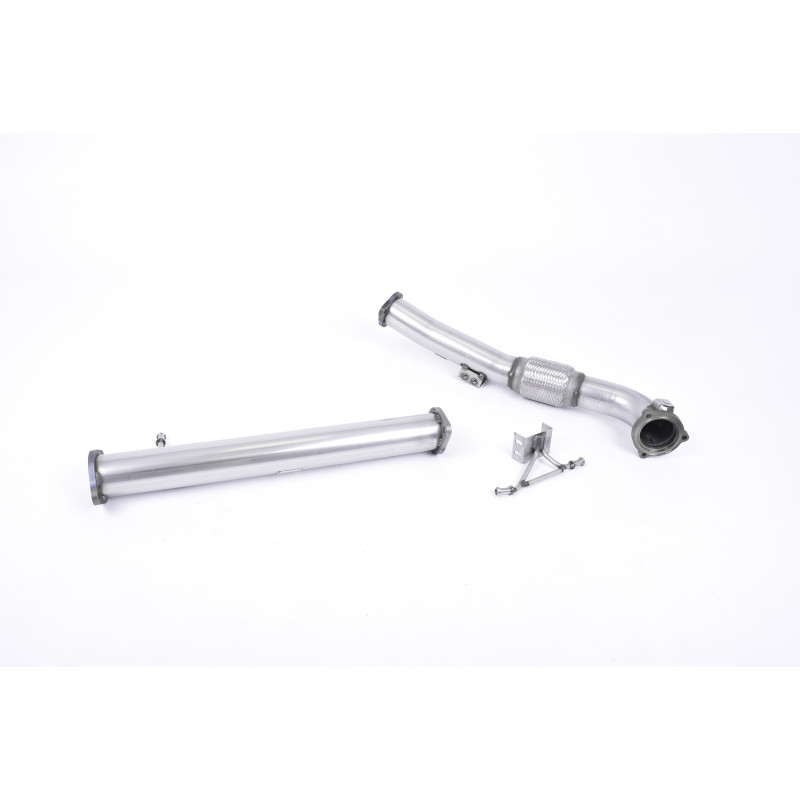Downpipe Milltek Ford Focus MK2 RS 2.5T 305ch 2009-2010 - Kat-Ersatz