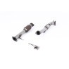 Downpipe Milltek Ford Focus MK2 RS 2.5T 305 CV 2009-2010 - Omologato ECE - Large-Bore Downpipe e catalizzatore Hi-Flow 200 CPSI