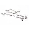 Catback Milltek Ford Fiesta MK8 2017-2019 - No Primary or Rear Muffler - Dual GT100 Titanium Tips