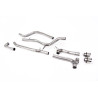 Scarico cat-back Milltek Ford Fiesta MK8 2017-2019 - Senza silenziatore primario e senza silenziatore post. - Terminali Dual GT1