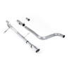FAP Back Milltek Ford Fiesta MK8 2020-2025 - Sin silenciador primario y sin silenciador tras. - salida GT90 Pulido