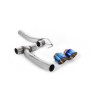 Kit Upgrade Milltek Ford Fiesta MK8 - ligne FAP Back Milltek classique pour version - sorties Dual GT100 Titane bleui - ST-Line