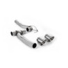 Kit Upgrade Milltek Ford Fiesta MK8 - ligne FAP Back Milltek classique pour version - sorties Dual GT100 Polies - ST-Line