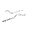 DPF-Back Milltek Ford Fiesta MK8 2019-2025: No Primary or Rear Muffler, GT90 Blued Titanium Outlet