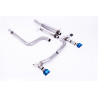 FAP Back Milltek Ford Fiesta MK8 ST200 1.5 EcoBoost 2020-2025 - Homologado ECE - no resonado - salidas Dual GT100 Titanio azulad