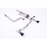 FAP Back Milltek Ford Fiesta MK8 ST200 1.5 EcoBoost 2020-2025 - Homologué ECE - non résonné - sorties Dual GT100 Cerakote Noir