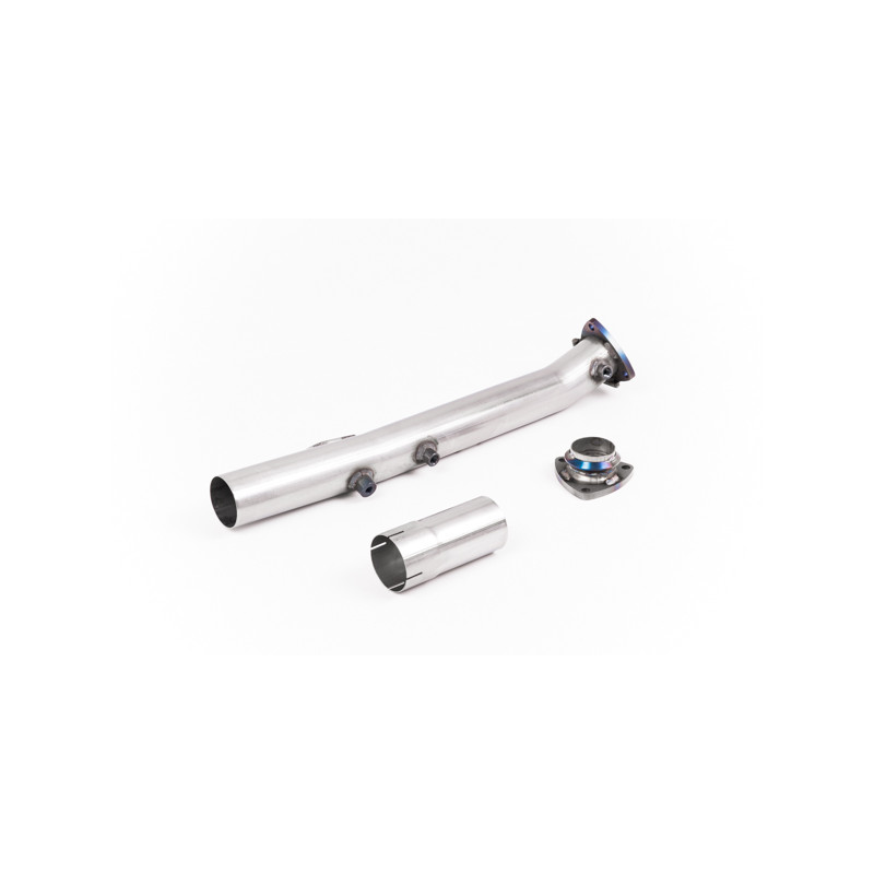 DPF-Ersatzrohr Milltek Ford Fiesta MK8 ST200 2018-2025, Puma ST 2020-2025 - DPF-Bypass ohne Schalldämpfer - für Milltek-Anlage