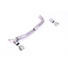 Upgrade-Kit Milltek Ford Fiesta MK8 - DPF-Back-Anlage Milltek - Doppel-Endrohre GT100 Titan - bis 09/2020/ab 09/2020
