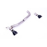 Milltek Upgrade Kit Ford Fiesta MK8 - DPF-Back Exhaust - Dual GT100 Cerakote Black - Up to 09/2020/From 09/2020