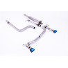 Milltek DPF-Back Exhaust Ford Fiesta MK8 ST200 1.5 EcoBoost 2018-2020 - ECE Homologated - Non-Resonated - Dual GT100 Blued Titan