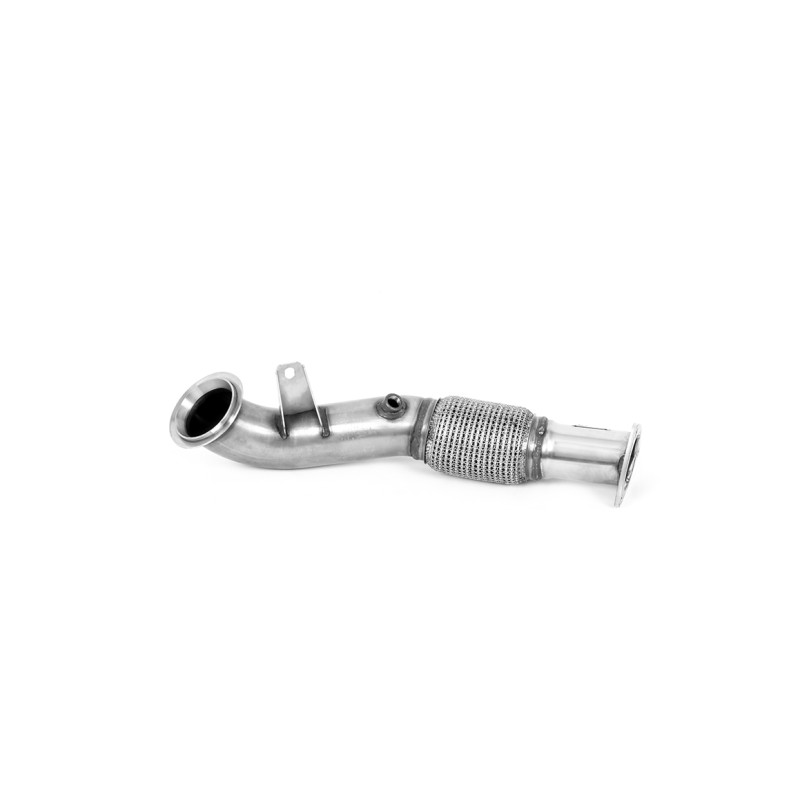Milltek Downpipe Ford Fiesta MK8 ST200 1.5 EcoBoost 200hp 2018-2025, Puma ST 1.5 EcoBoost 200hp 2020-2025 with DPF - 80mm Decat 