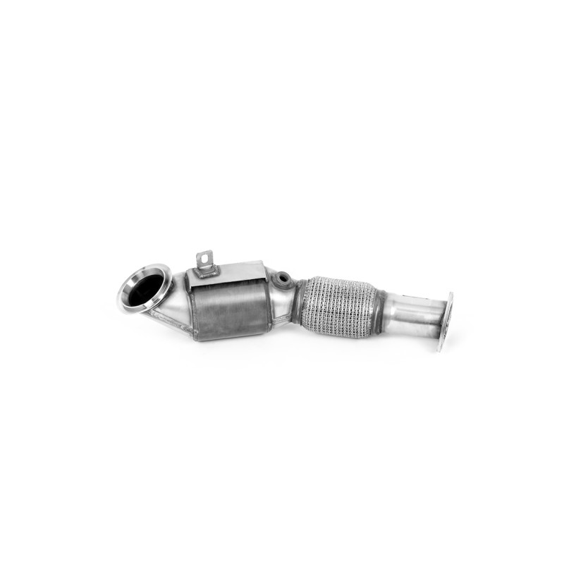 Downpipe Milltek Ford Fiesta MK8 ST200 2018-2025, Puma ST 2020-2025 - 80mm y cata Hi-Flow 200 CPSI