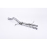 Milltek Delete Pipe Ford Fiesta MK7 ST182 - ST200 1.6T EcoBoost 182-200hp 2013-2017 - Rear Muffler Delete