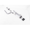 Catback Race Milltek Ford Fiesta MK7 ST182 - ST200 - Avec silencieux primaire et sans silencieux AR - sortie Twin Jet-76 Carbone