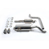Scarico cat-back Race Milltek Ford Fiesta MK7 ST182 - ST200 - Con silenziatore primario e senza silenziatore posteriore - uscita