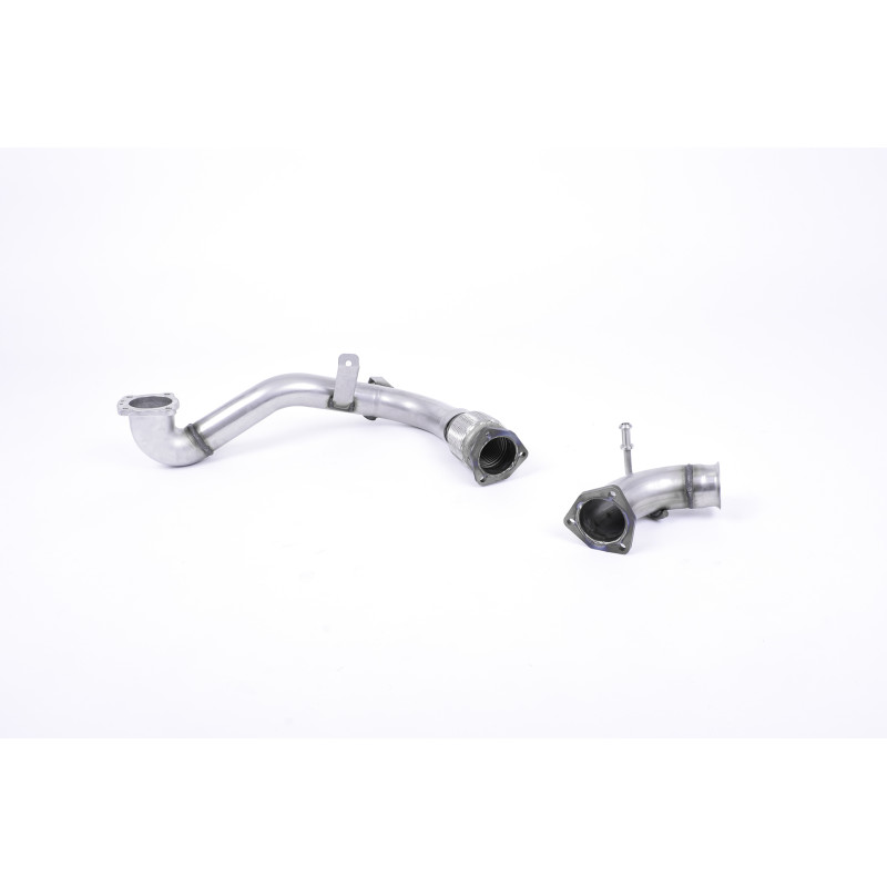 Descente de Turbo Milltek Ford Fiesta MK7 1.0T EcoBoost 2013-2017, Fiesta MK8 1.0T EcoBoost 2017-2019 sans FAP - Décata
