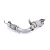 Downpipe Milltek Ford Fiesta MK7 1.0T EcoBoost 100-125-140 CV 2013-2017 - con cata Hi-Flow