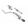 Komplettanlage Milltek Ford Fiesta Mk6 ST150 2.0 16V 150 PS 2005-2008 - mit Hi-Flow-Katalysator und ohne Resonator - Endrohr Sch