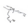 Catback Race Milltek Ford F150 Tremor SuperCrew 5.0 V8 2021-2025 - avec silencieux primaire Race - sorties Dual GT100 Polies